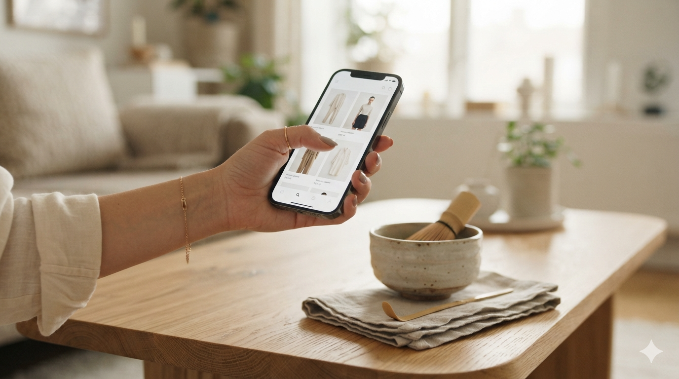 Mobilanpassad och snygg design för e-handel